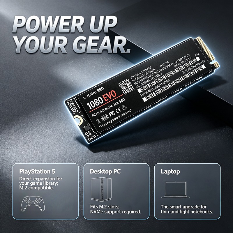2026 NEW 1080 EVO M.2 NVMe PCI - огляд і ціна M.2 Nvme 4Tb Pcie 4.0 Ssd