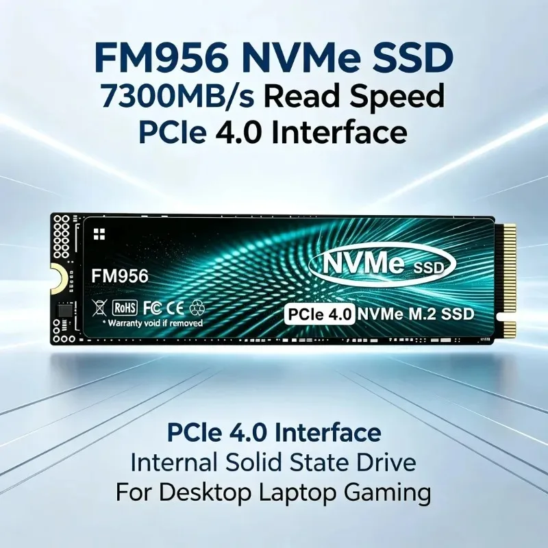 Original FM956 M.2 2280 NVMe S - огляд і ціна M.2 Nvme 4Tb Pcie 4.0 Ssd