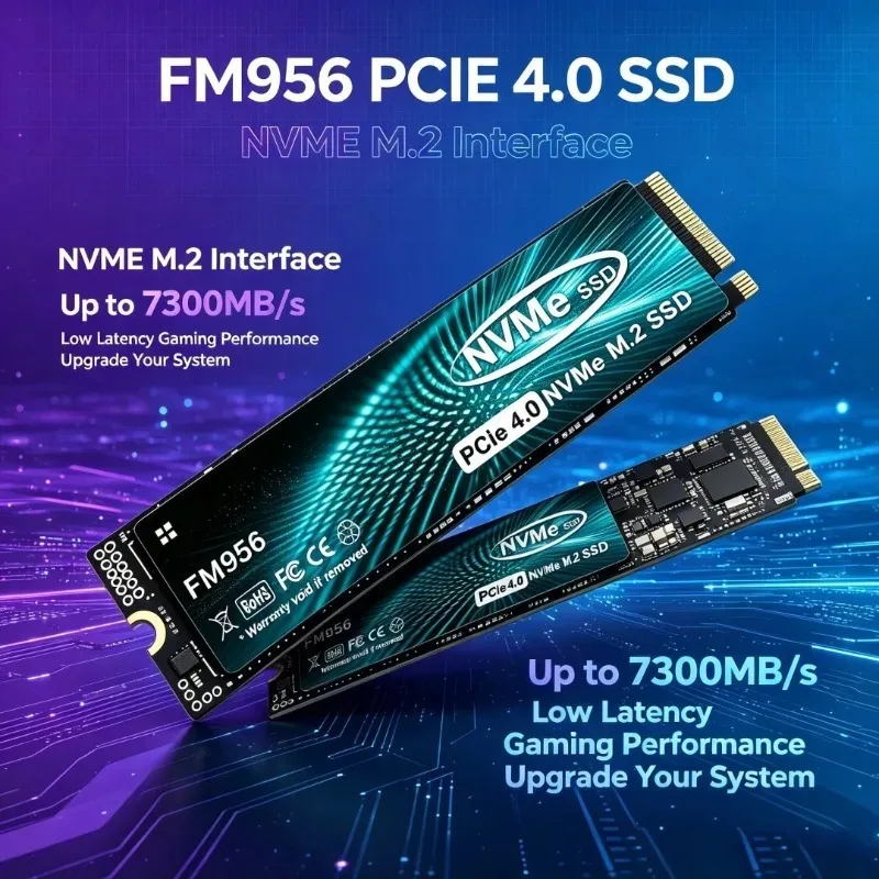 Original FM956 M.2 2280 NVMe S - огляд і ціна M.2 Nvme 4Tb Pcie 4.0 Ssd