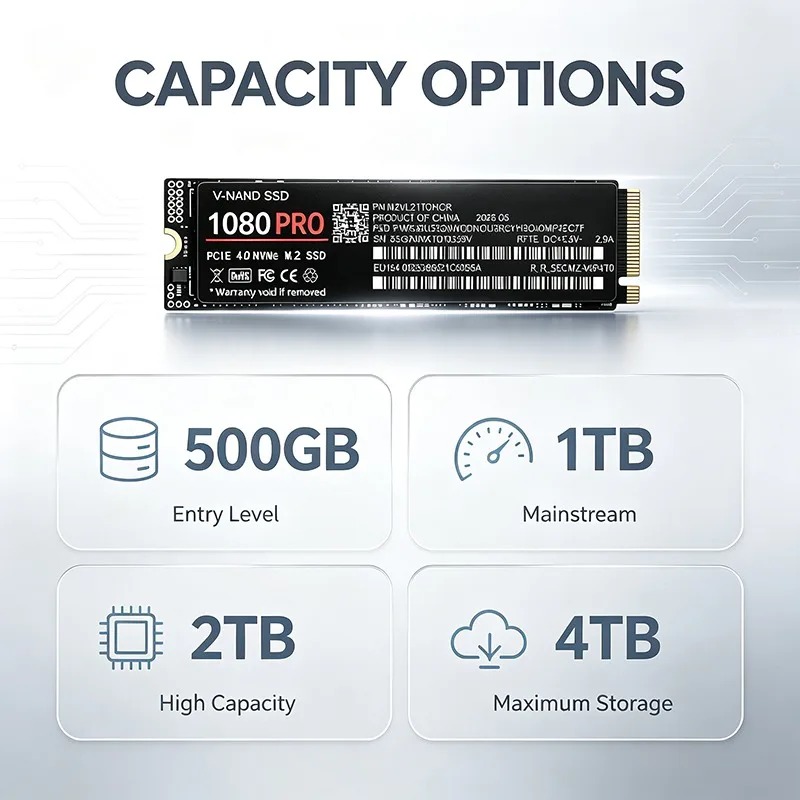 Original 1080PRO SSD M.2 NVMe  - огляд і ціна M.2 Nvme 4Tb Pcie 4.0 Ssd