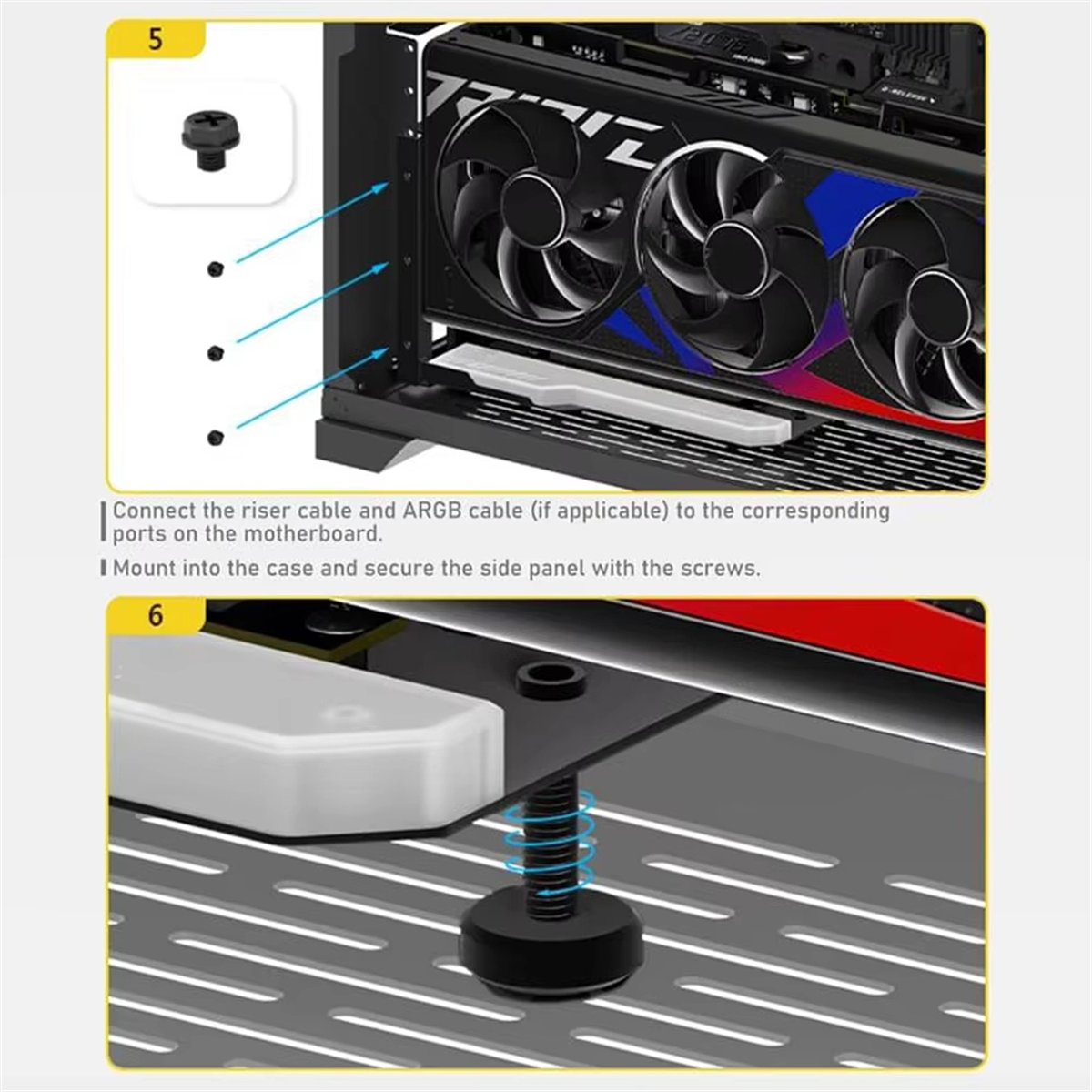 HOTVertical GPU Mounting Brack - огляд і ціна Pcie 4.0 X16 Riser Cable 90 Degree