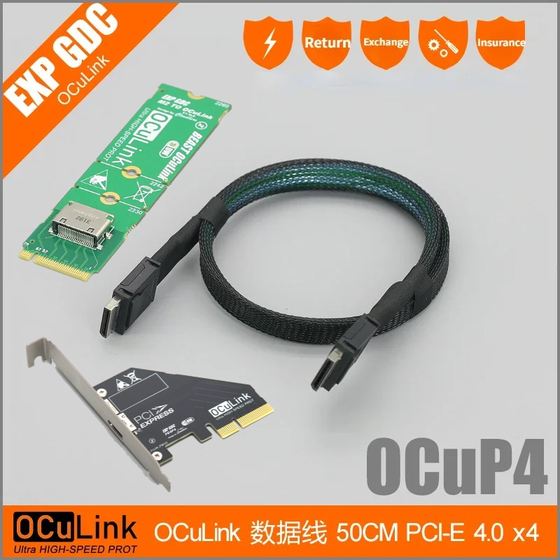 TH3P4 OCuP4 OCuLink Thunderbol - огляд і ціна External Gpu Dock Pcie 4.0 Oculink