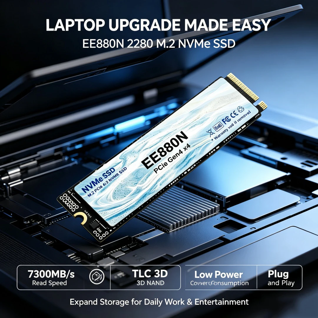 EE880N M.2 2280 PCIe 4.0 X4 NV - огляд і ціна M.2 Nvme 4Tb Pcie 4.0 Ssd