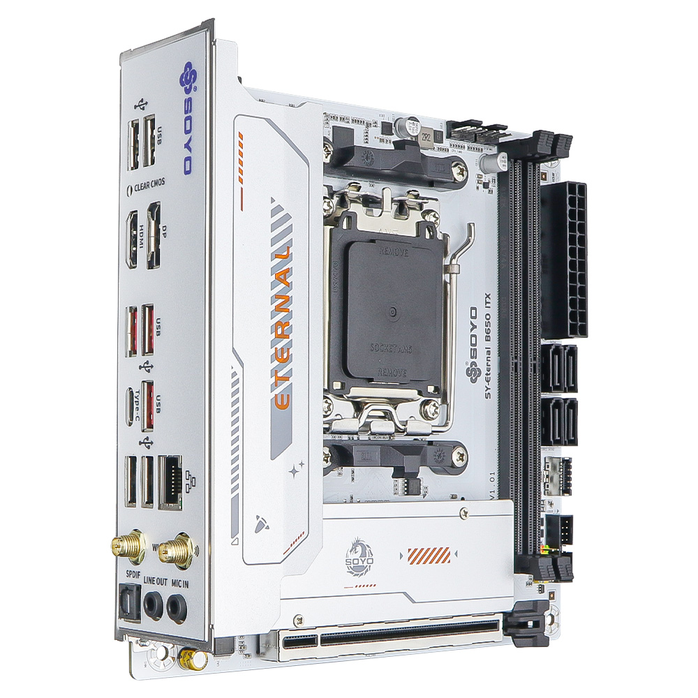 SOYO Eternal B650ITX  Motherbo - огляд і ціна B650 Itx Motherboard Wifi