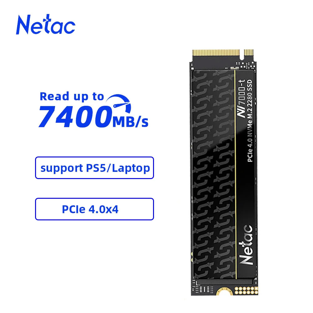 Netac SSD 1tb 2tb SSD NVMe M2  - огляд і ціна M.2 Nvme 4Tb Pcie 4.0 Ssd
